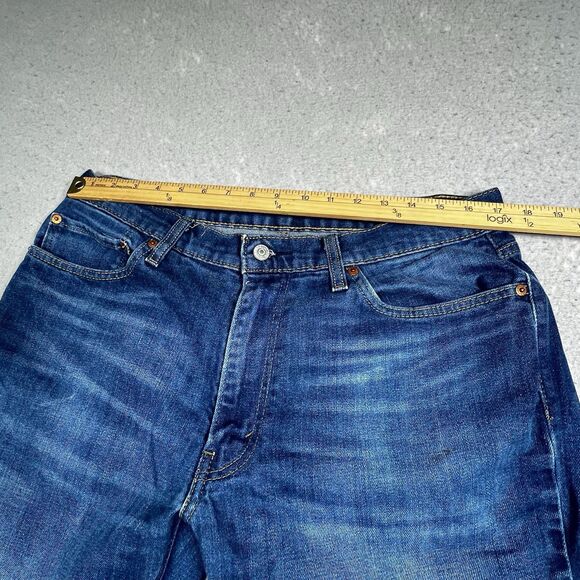 Levis 541 Jeans Mens 36 Blue Denim Tapered Leg Athletic Fit Stretch Pockets - Picture 6 of 15